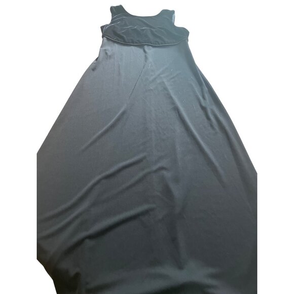 Donna Ricci New York black sleeveless maxi dress size 10 - Picture 3 of 7